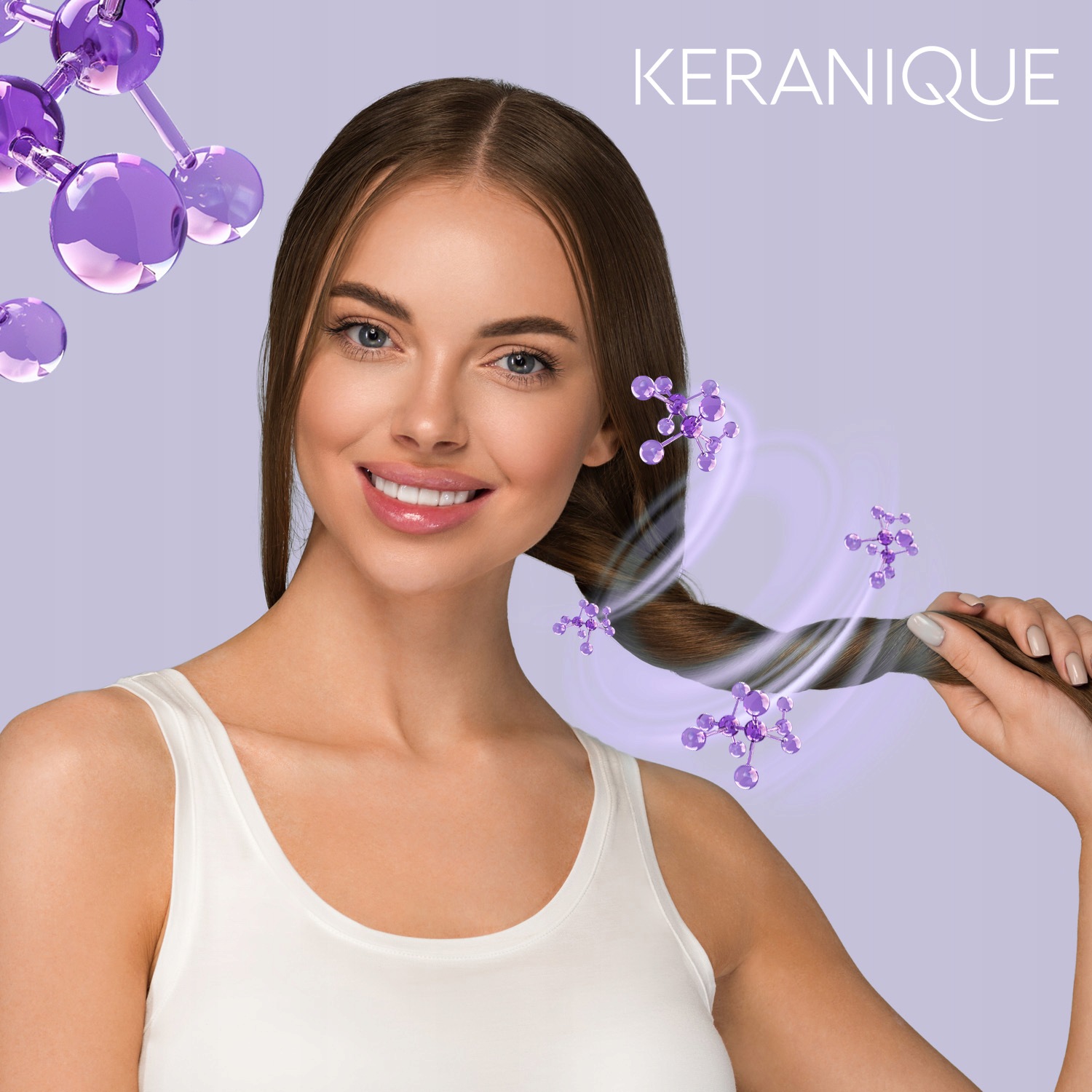 Keranique healthy-looking hair